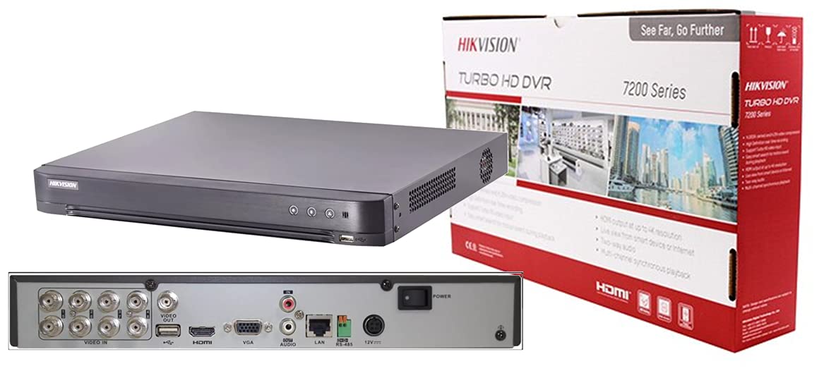 Hikvision DS-7208HGHI-F1 8 Channel Turbo HD DVR CCTV