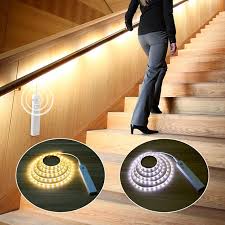 Motion Sensor LED Strip Light &ndash; 5V USB/Battery- 2M/3M