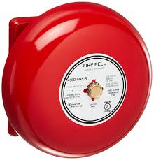 Red Fire Alarm Bell