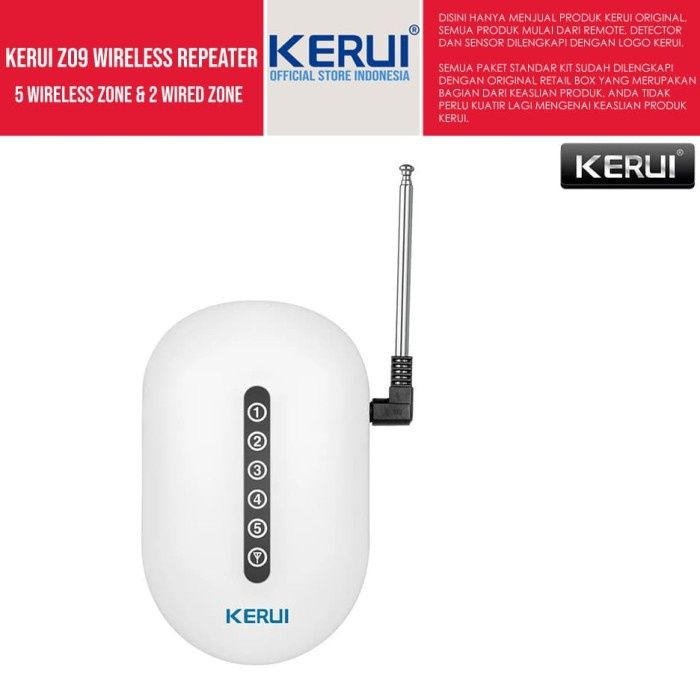 433MHz Wireless Extender for Alarm Security System