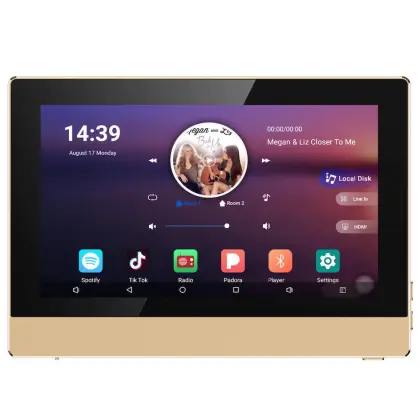 7 Inch Android Music Playback Control Panel