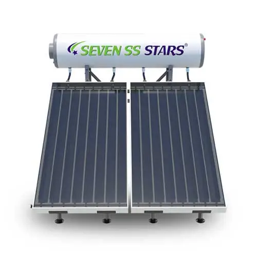 Seven SS Stars 300 Liters Pressurized Solar Water Heater (Stainless Steel)