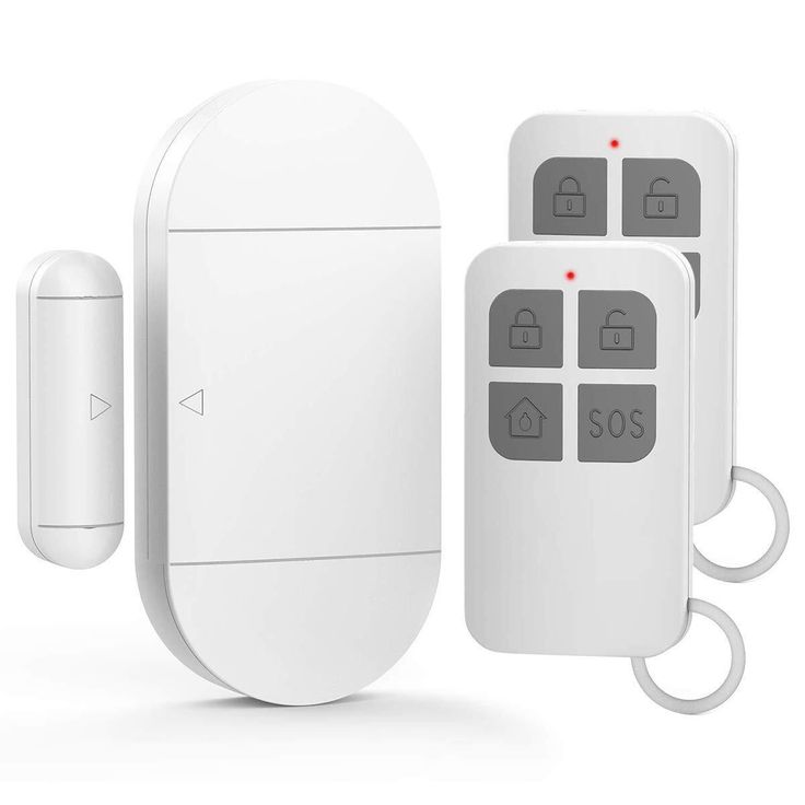Magnetic Door/Window Sensor with Remote & Siren &ndash; 130db