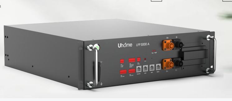UHOME LFP 5000 B High Voltage Lithium-Ion Battery&nbsp; 5kWh (Scalable up to 8 Units)